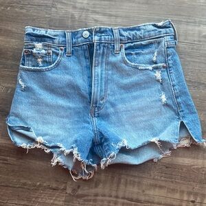 Abercrombie and Fitch “The Mom Short” Jean Shorts